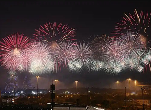 天津焰火晚会